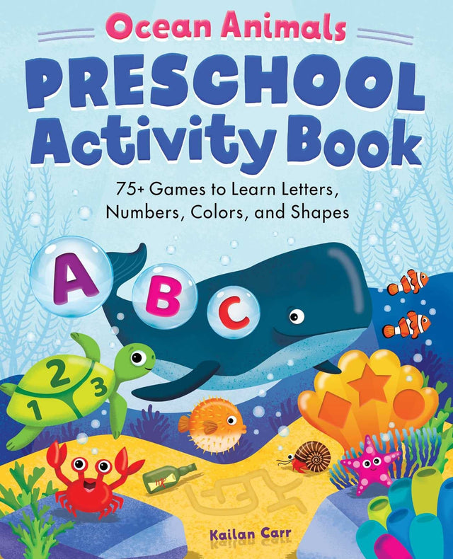 Ocean Animals Preschool Activity Book