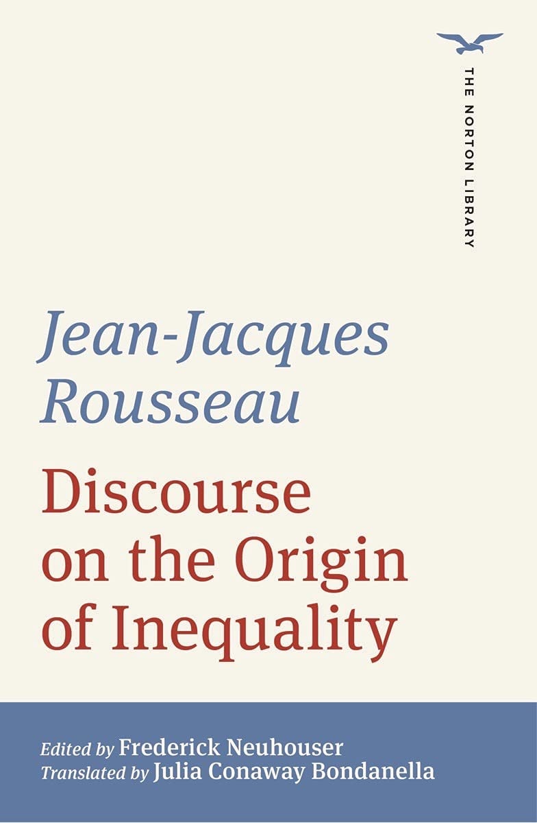 Discourse on the Origin of Inequality by Jean Jacques Rousseau – Book Hero