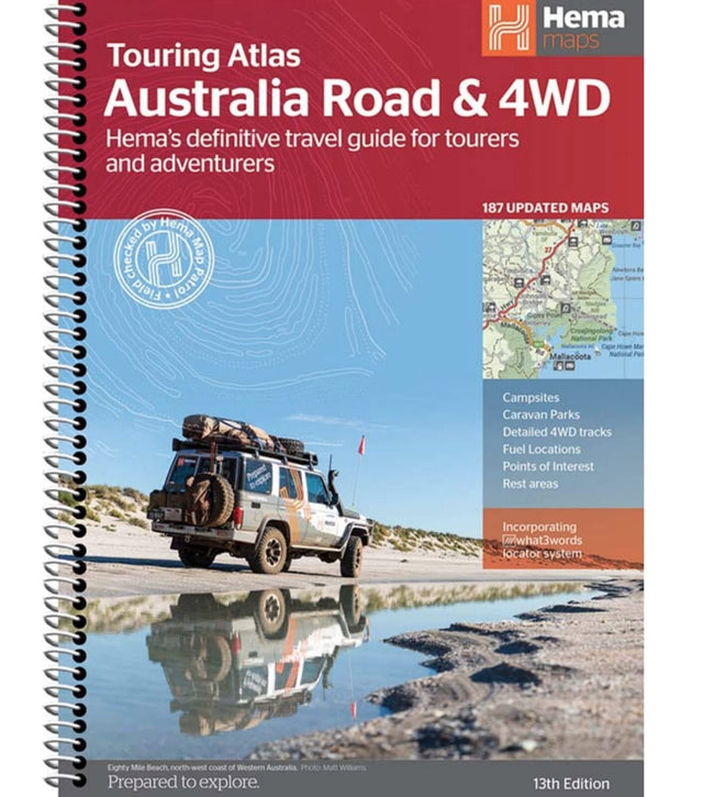 Australia Road & 4WD touring atlas A4