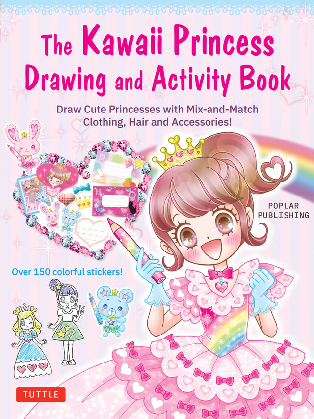 The Kawaii Princess Drawing and Activity Book