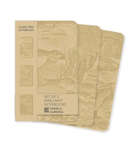 Angela Harding Set of 3 Mini Craft Notebooks