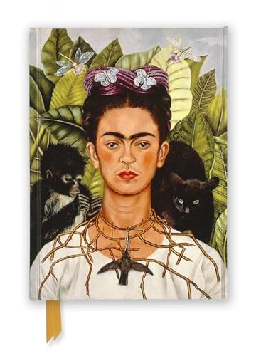 Frida Kahlo: Self Portrait with Thorn Necklace and Hummingbird (Foiled Journal)
