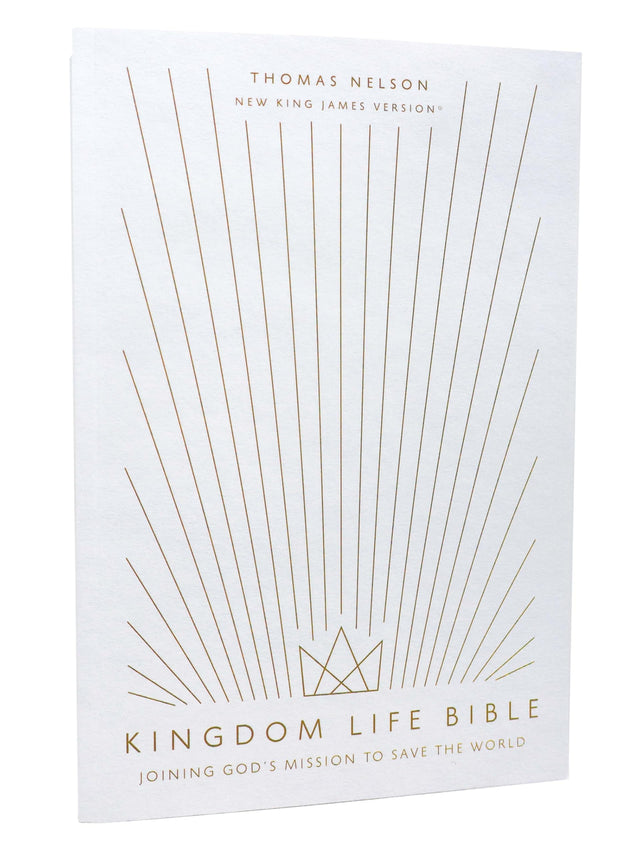 Kingdom Life Bible: Joining God's Mission to Save the World (NKJV, Softcover, Red Letter, Comfort Print)