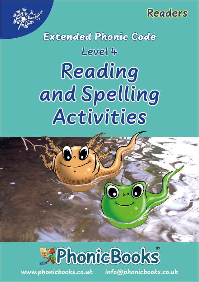 Phonic Books Dandelion Readers Reading and Spelling Activities Vowel Spellings Level 4