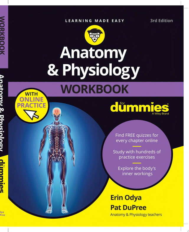Anatomy & Physiology Workbook For Dummies with Online Practice