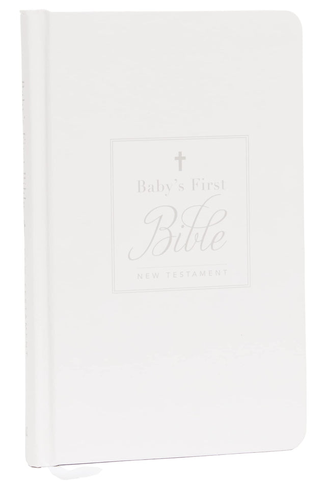 KJV, Baby's First New Testament, Hardcover, White, Red Letter, Comfort Print