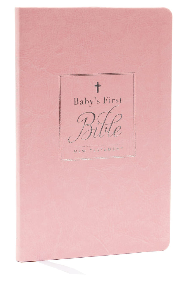 KJV, Baby's First New Testament, Leathersoft, Pink, Red Letter, Comfort Print