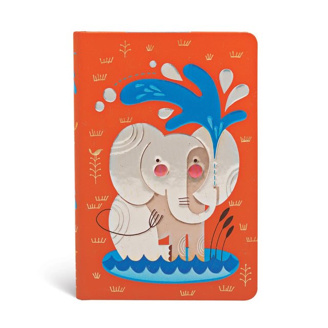 Baby Elephant Mini Lined Hardcover Journal