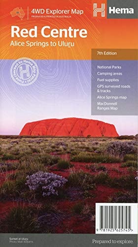 The Red Centre Map