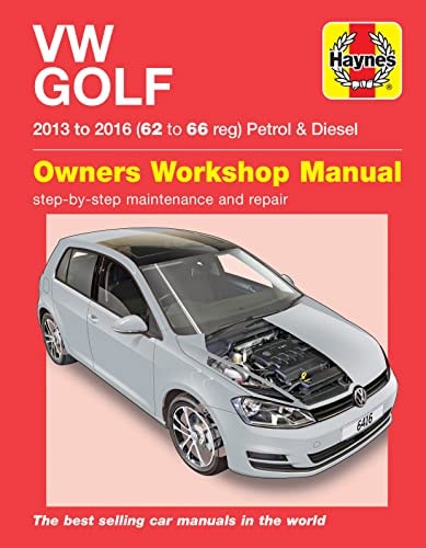 VW Golf petrol & diesel ('13-'16) 62 to 66