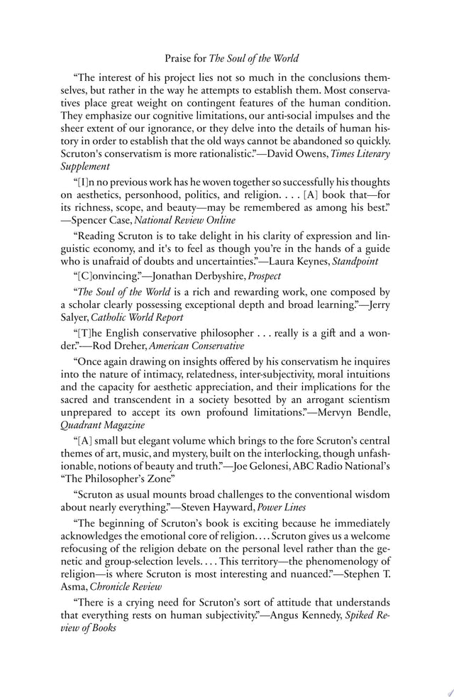 The Soul of the World