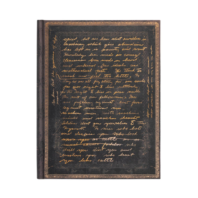 Celebrating Charlie Chaplin Ultra Lined Hardcover Journal (Elastic Band Closure)