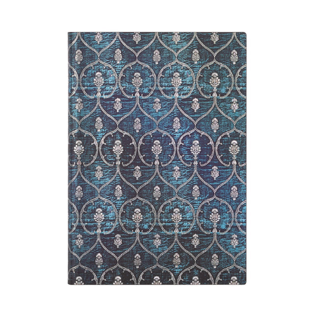 Blue Velvet Midi Lined Journal