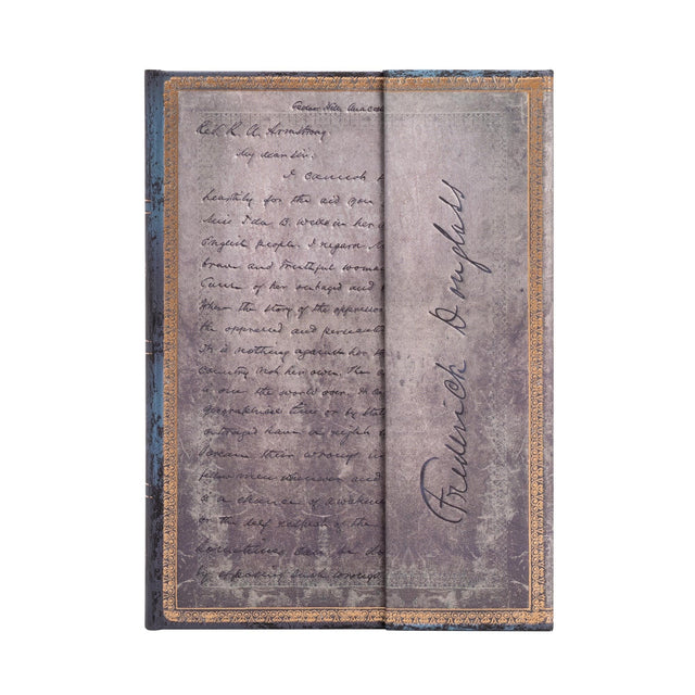 Frederick Douglass, Letter for Civil Rights (Embellished Manuscripts Collection) Midi Lined Hardcover Journal
