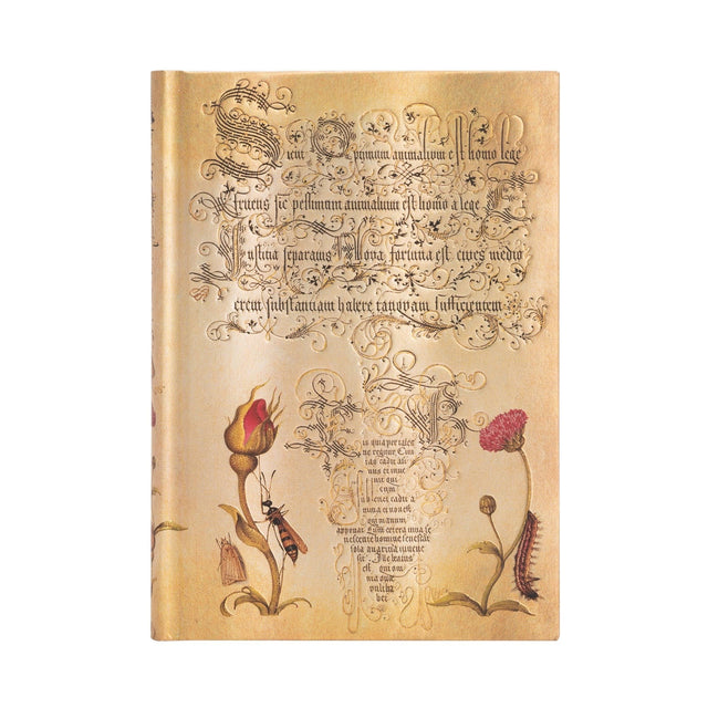 Flemish Rose (Mira Botanica) Midi Unlined Hardcover Journal