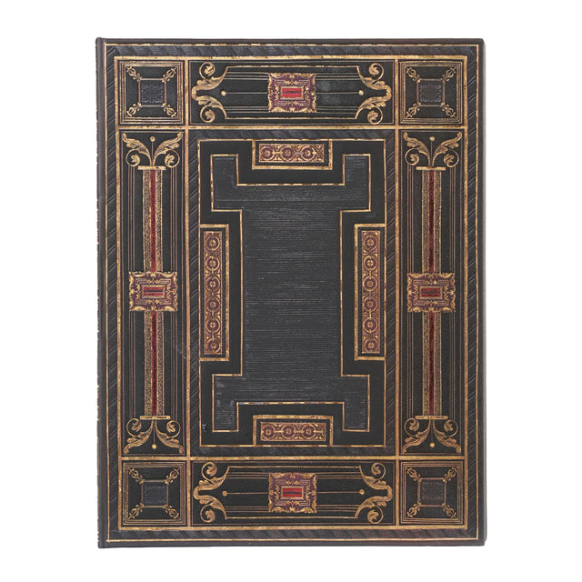 Onyx (Asterales) Ultra Lined Hardback Journal (Elastic Band Closure)