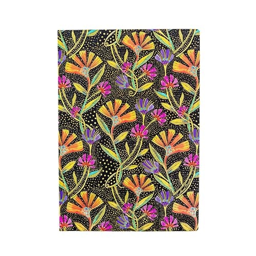 Wild Flowers (Playful Creations) Midi Dot-Grid Softcover Flexi Journal (Elastic Band Closure)