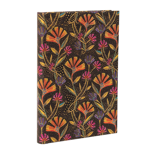 Wild Flowers (Playful Creations) Midi Hardback Address Book (Elastic Band Closure)