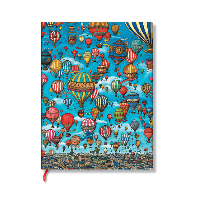 Balloon Festival (Pierre the Maze Detective) Ultra Lined Softcover Flexi Journal (Elastic Band Closure)
