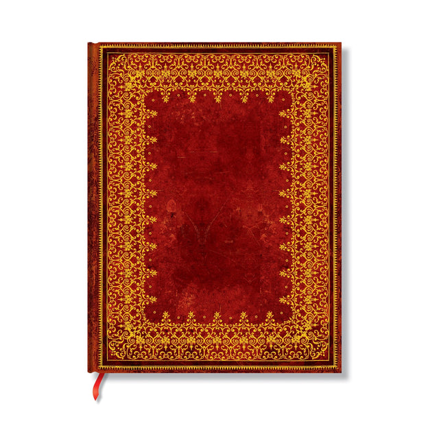 Foiled (Old Leather Collection) Ultra Lined Softcover Flexi Journal (Elastic Band Closure)