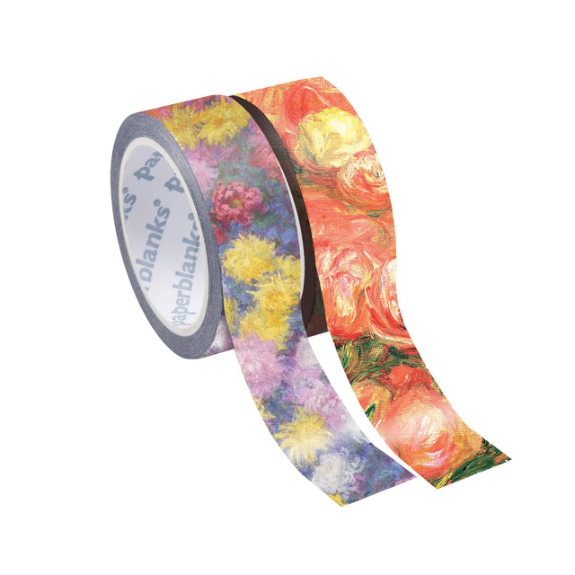 Monet’s Chrysanthemums/Renoir, Letter to Morisot (1892) (Mixed Pack) Washi Tape