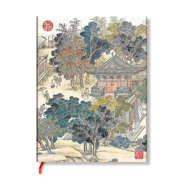 Golden Age of Prosperity (An Era in Jinling) Ultra Lined Hardcover Journal (Elastic Band Closure)