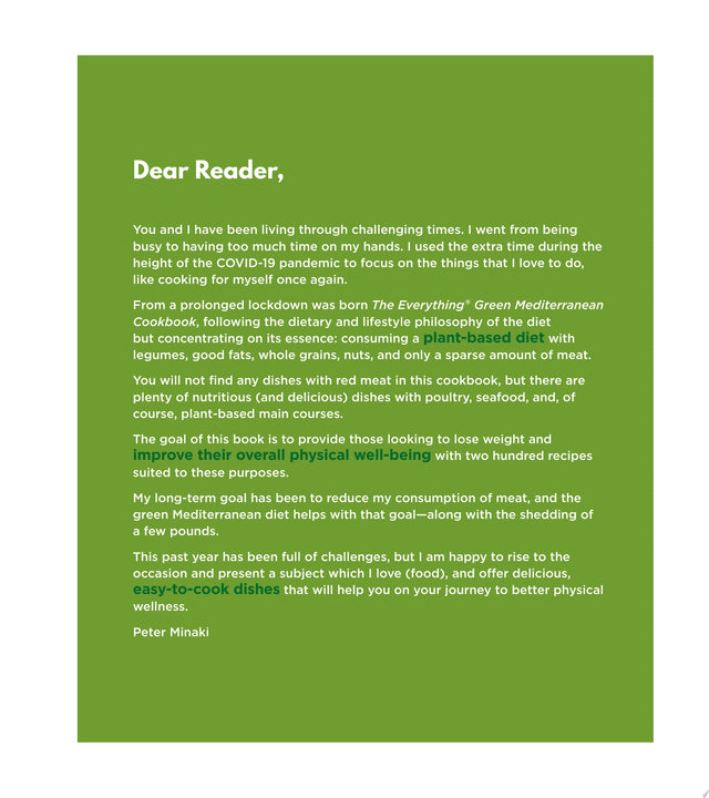 The Everything Green Mediterranean Cookbook