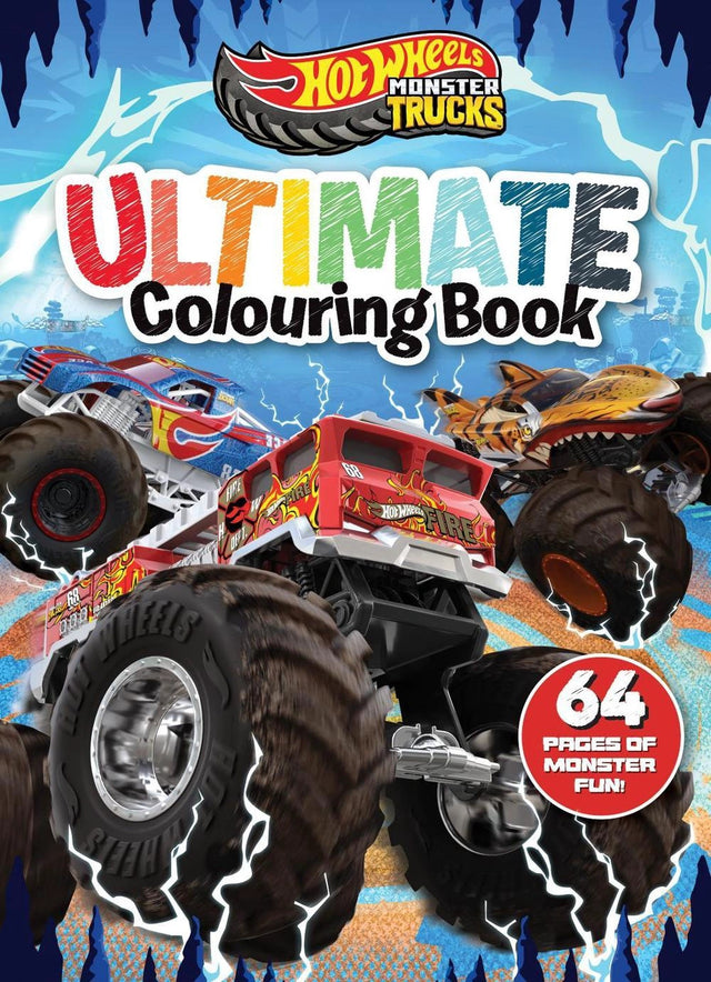 Hot Wheels Monster Trucks: Ultimate Colouring Book (Mattel)