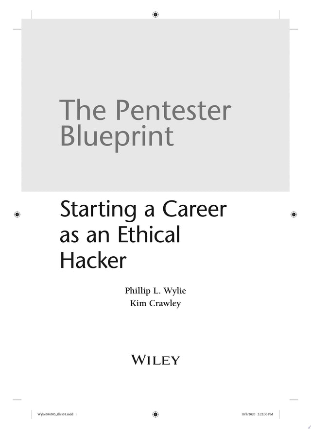 The Pentester BluePrint