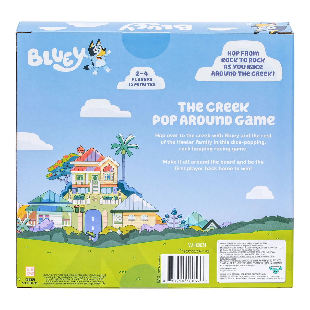 Bluey The Creek Pop Game