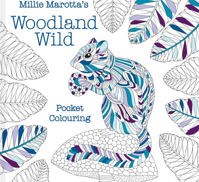 Millie Marotta's Woodland Wild pocket colouring