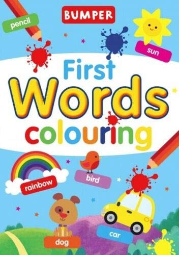 First Words Colouring