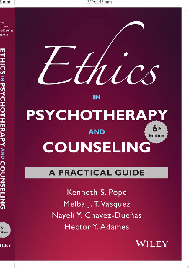 Ethics in Psychotherapy and Counseling