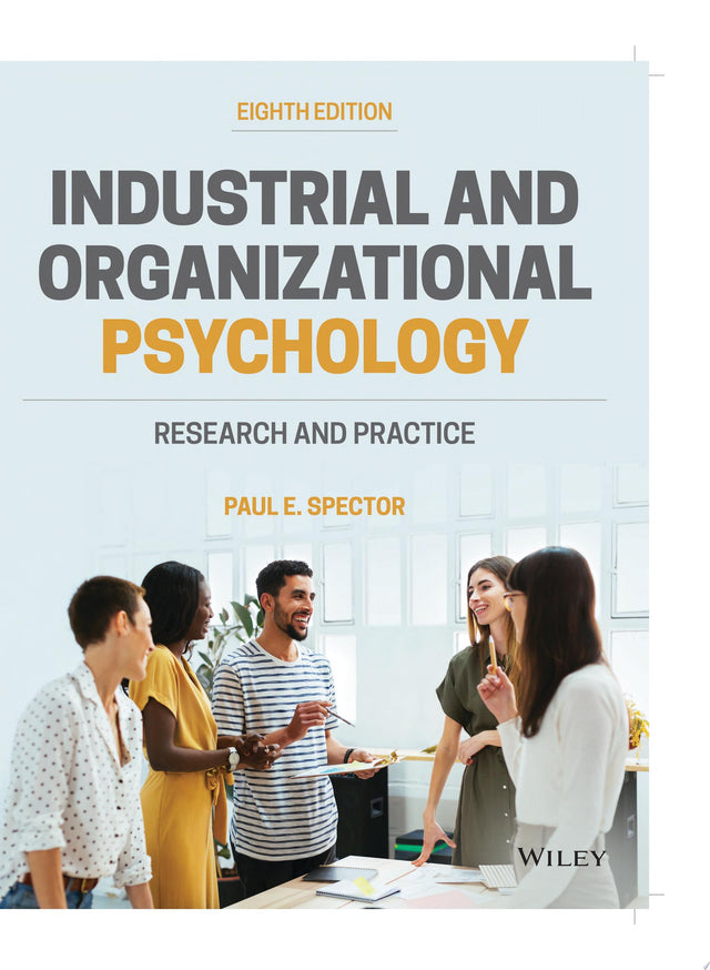 Industrial and Organizational Psychology