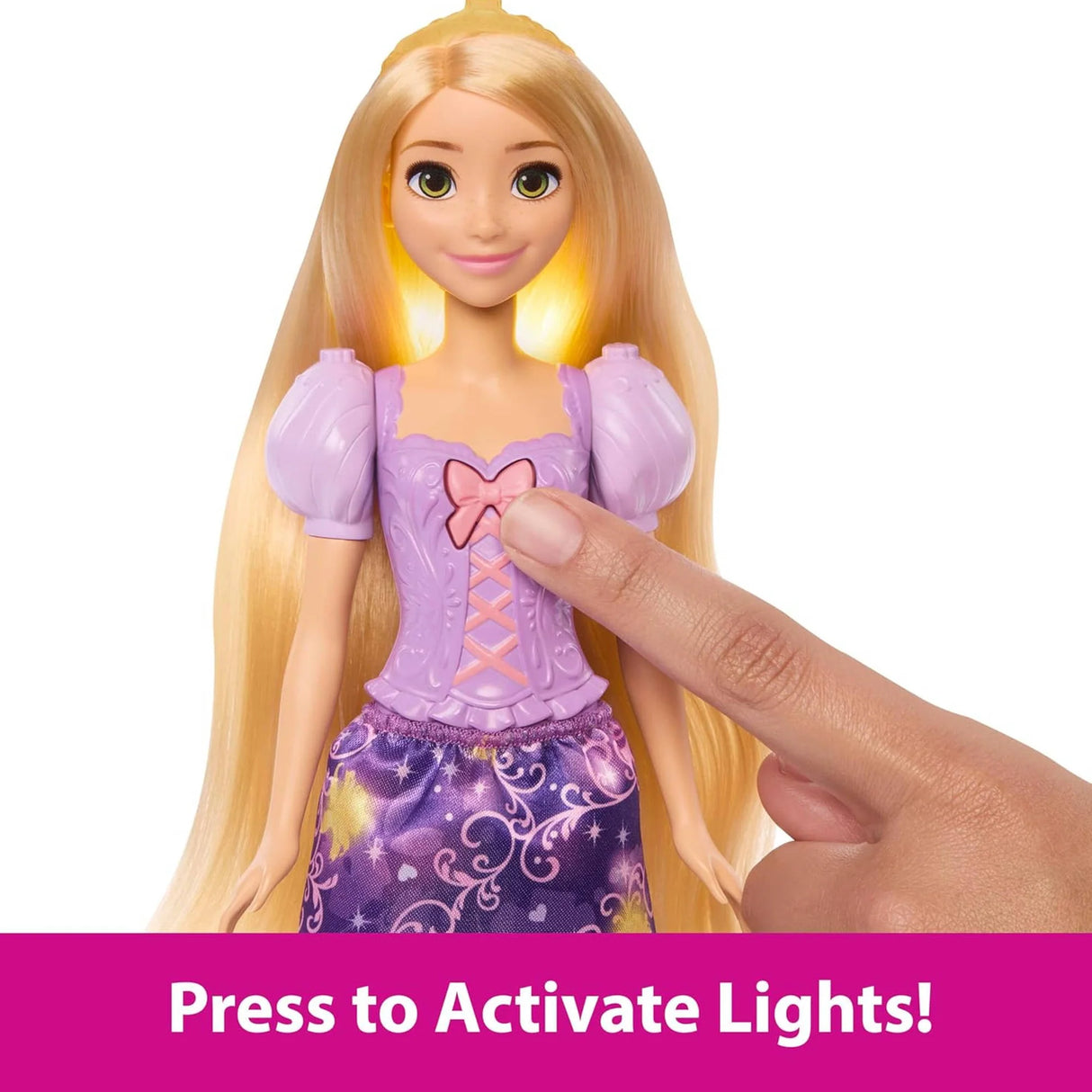Disney Princess: Rapunzel Light-Up Hair Doll