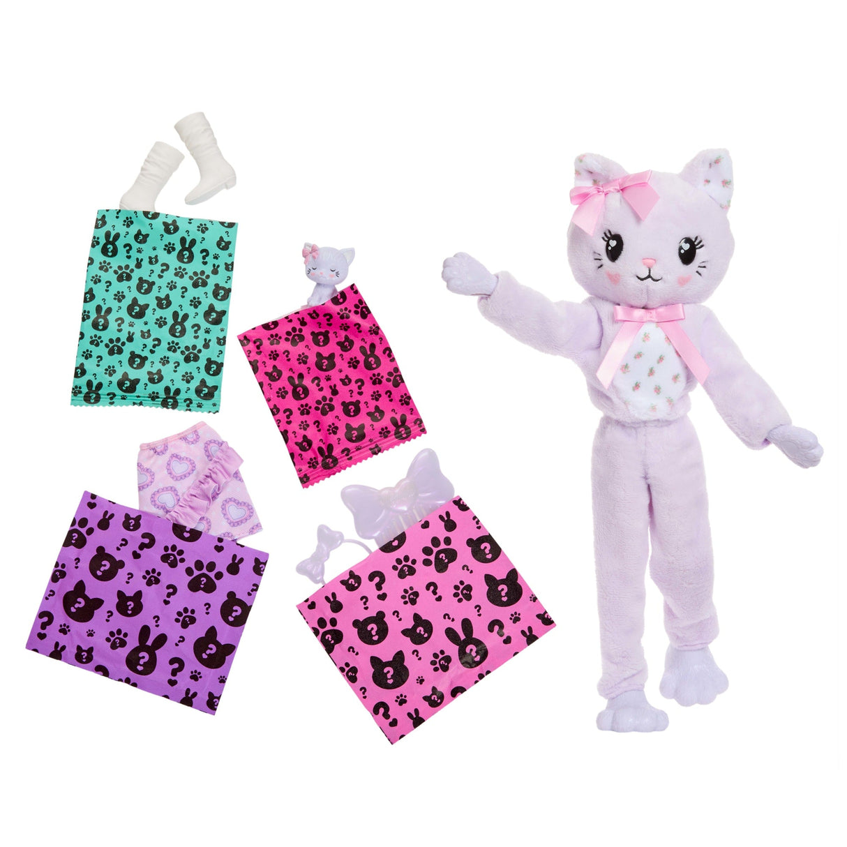 Barbie Cutie Reveal: Purple Cat