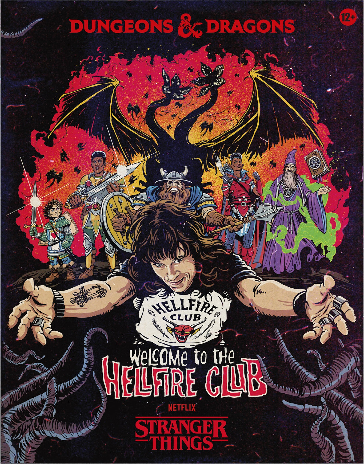 D&D Dungeons & Dragons Stranger Things Welcome to the Hellfire Club