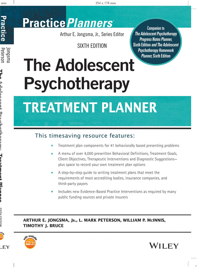 The Adolescent Psychotherapy Treatment Planner