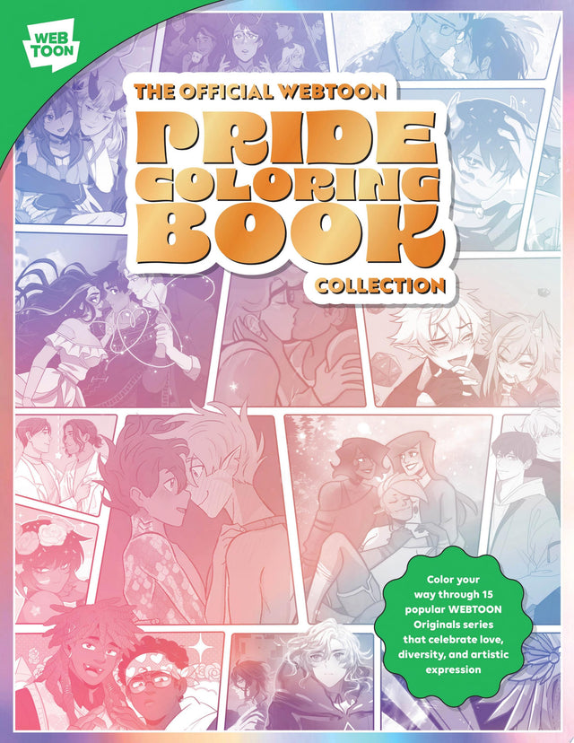 The Official WEBTOON Pride Coloring Book Collection
