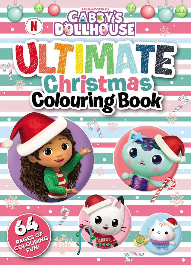 Gabby's Dollhouse: Ultimate Christmas Colouring Book (DreamWorks)