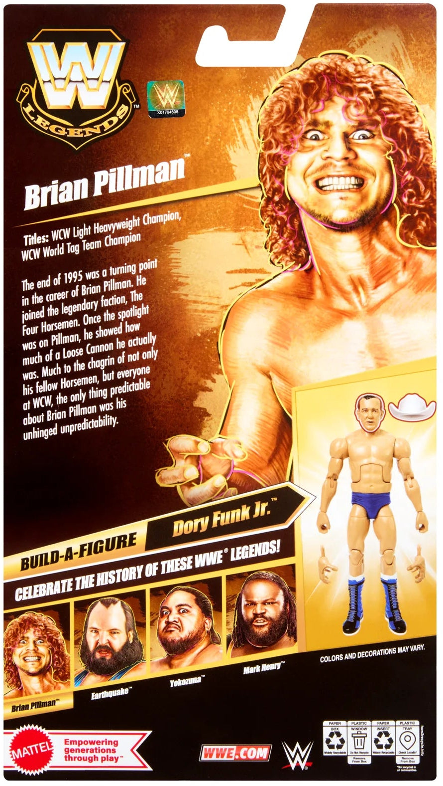 WWE: Legends Elite Collection - Brian Pillman