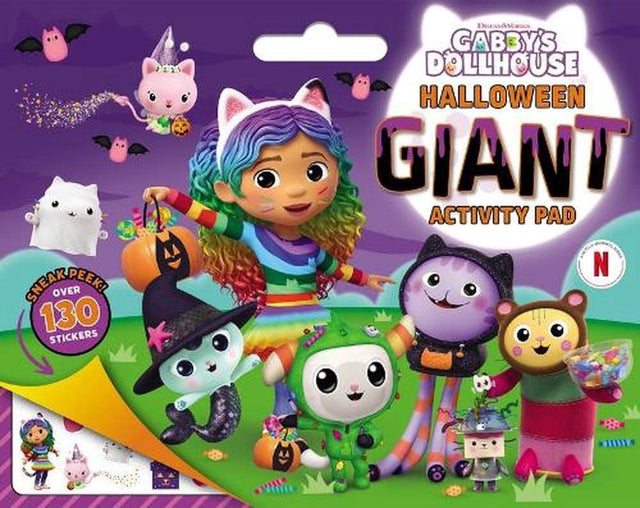 Gabby's Dollhouse: Halloween Giant Activity Pad (DreamWorks)