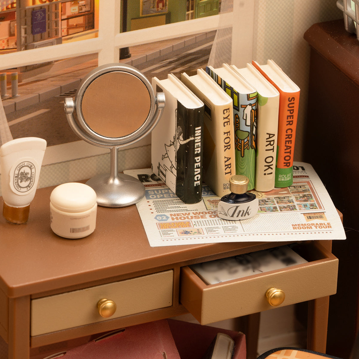 Rolife: Sweet Dream Bedroom - Super Creator Plastic DIY Miniature Puzzle