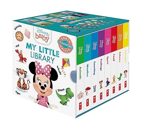 Disney Baby: My Little 8-Book Library Cube