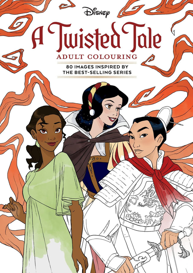 A Twisted Tale: Adult Colouring Book (Disney)