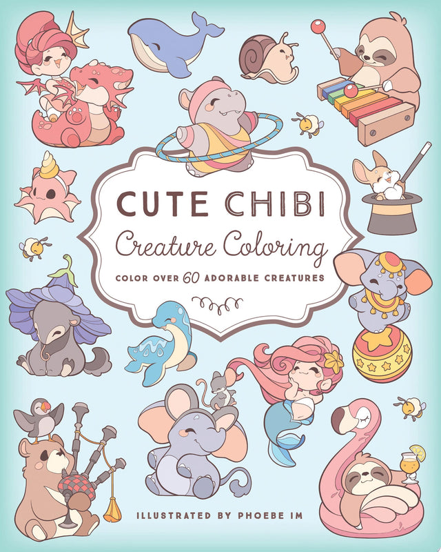 Cute Chibi Creature Coloring