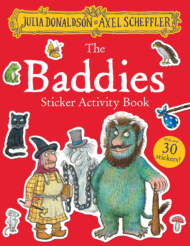 The Baddies: Sticker Activity Book