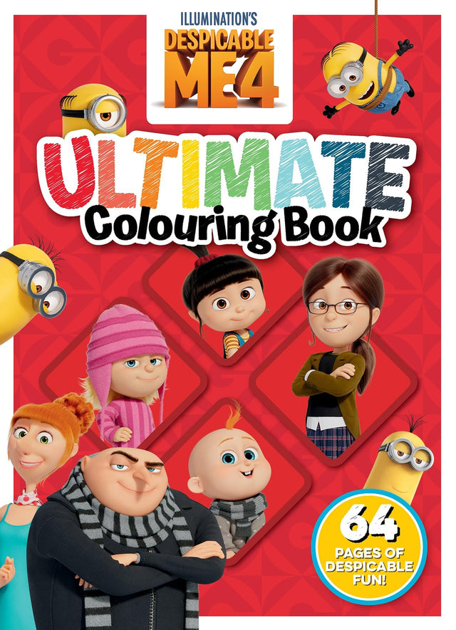 Despicable Me 4: Ultimate Colouring Book (Universal)