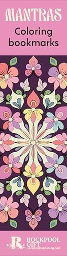 Mantras Coloring Bookmarks