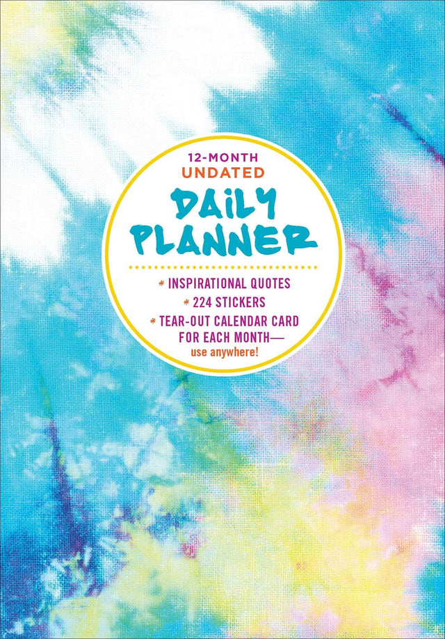 12-Month Undated Daily Planner